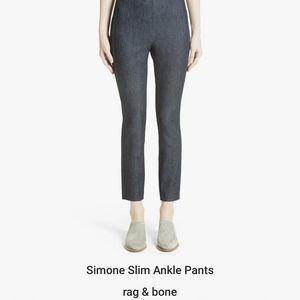 Rag and Bone, size 2, dark denim